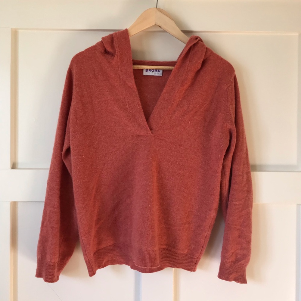 Super soft cashmere hoodie